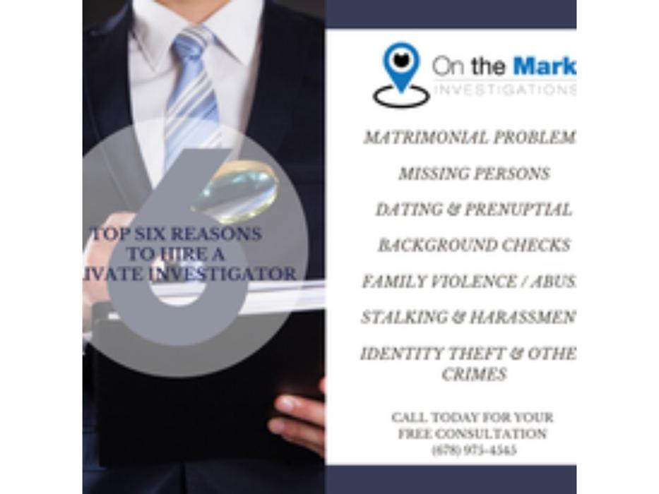 On The Mark Investigations - Buford, GA