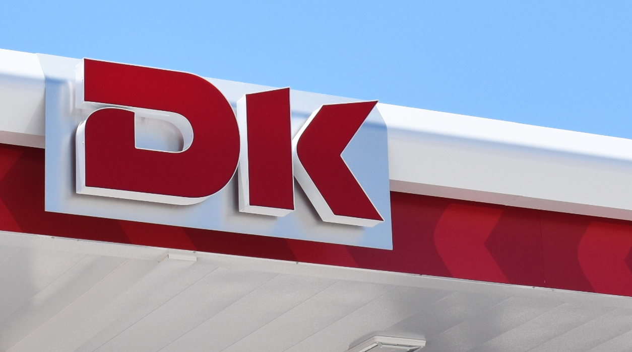 DK Gas Station Logo