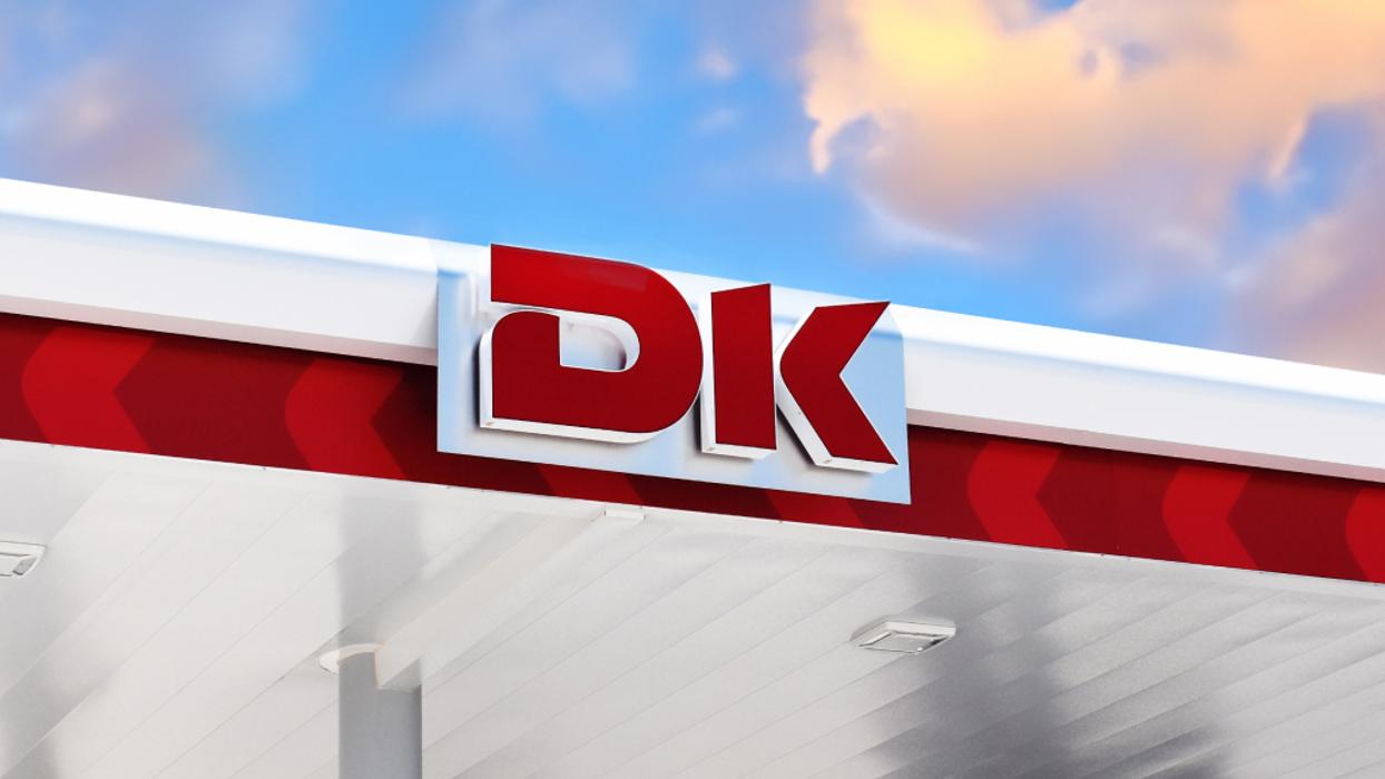 DK Gas Station Logo