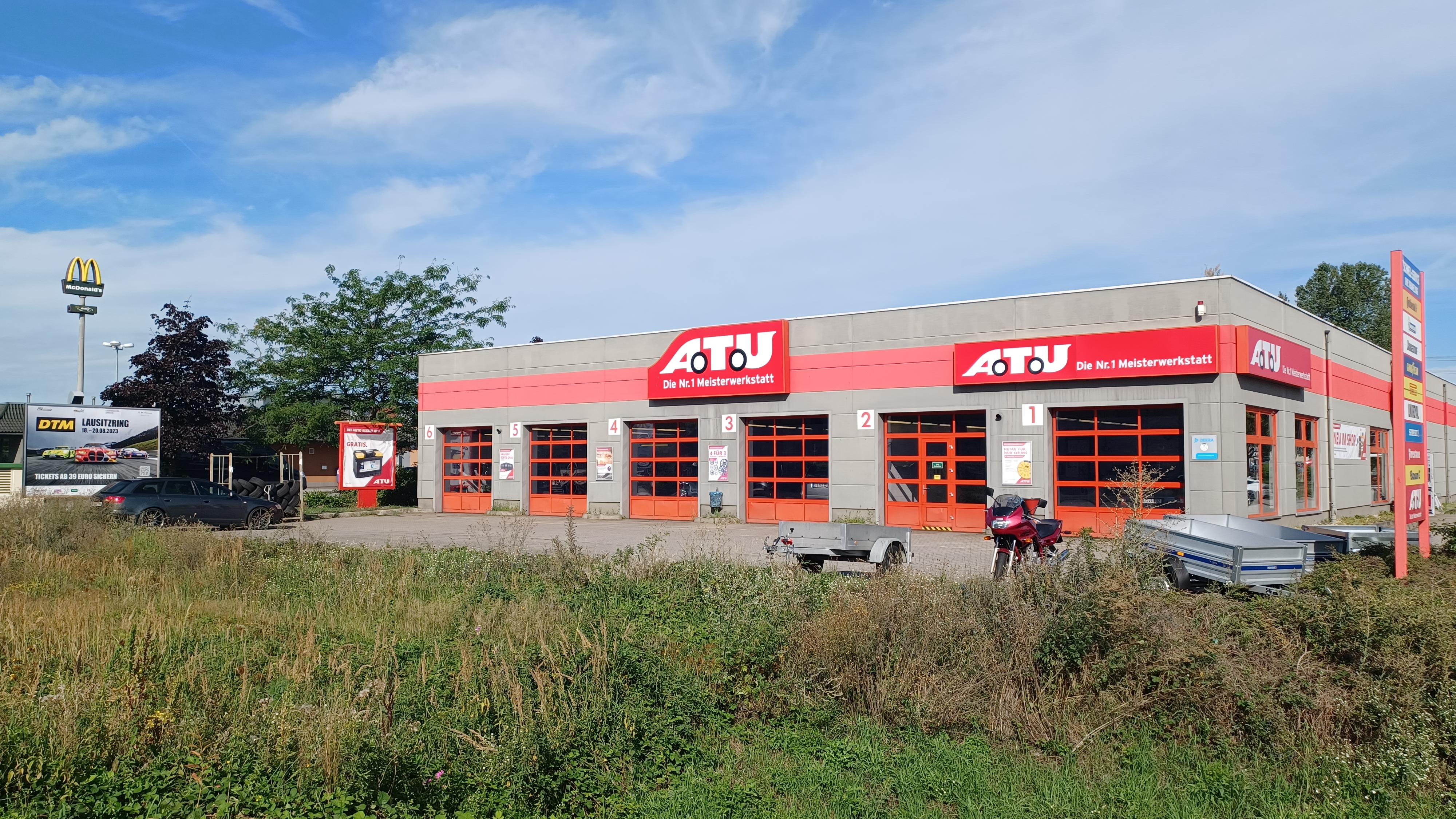 ATU Senftenberg, Güterbahnhofstraße in Senftenberg