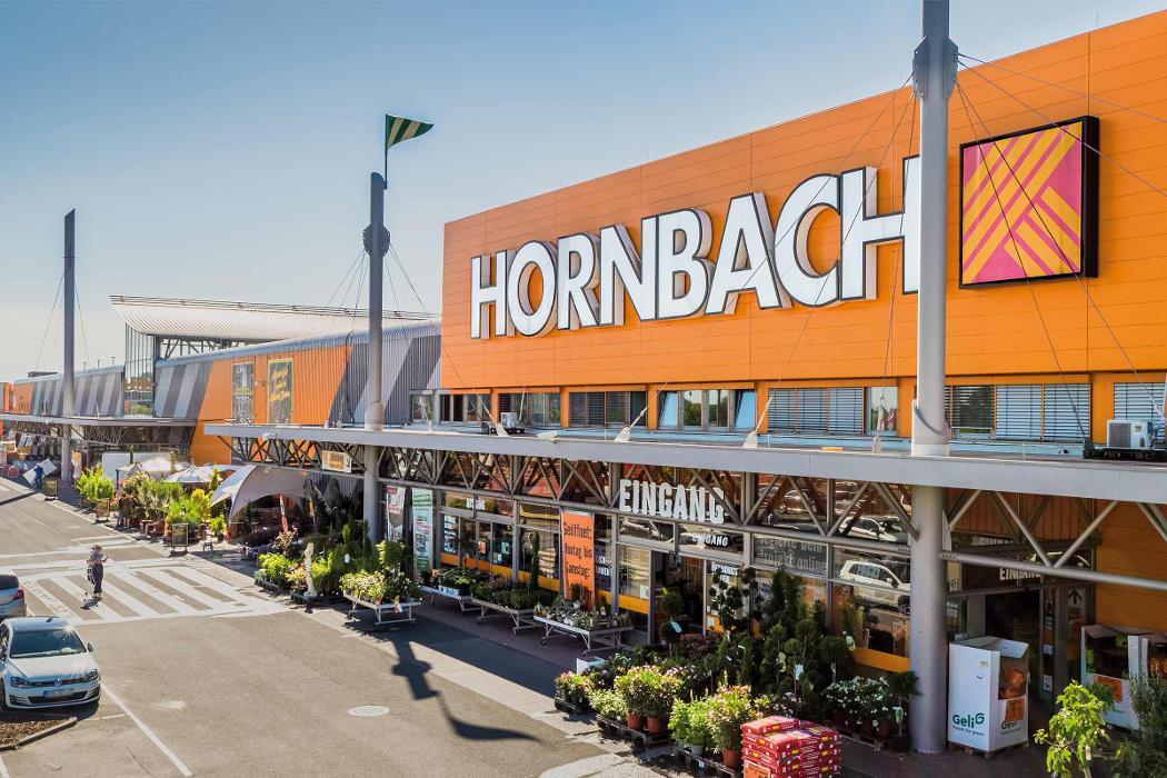 HORNBACH Bornheim, Hornbachstraße in Bornheim
