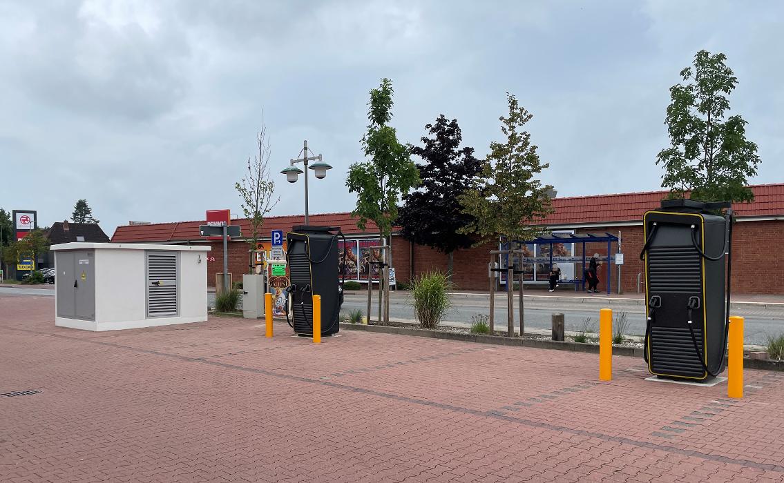 ORLEN CHARGE Ladestation, Bahnhofstraße in Schönberg