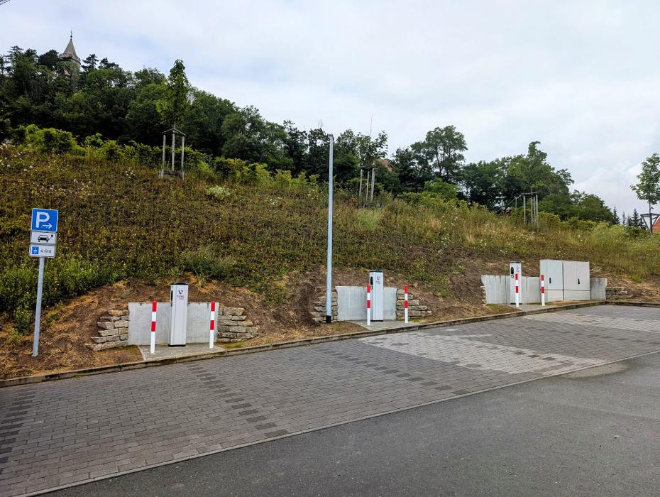 TEAG Mobil-Ladestation, Dorfstraße in Seitenroda