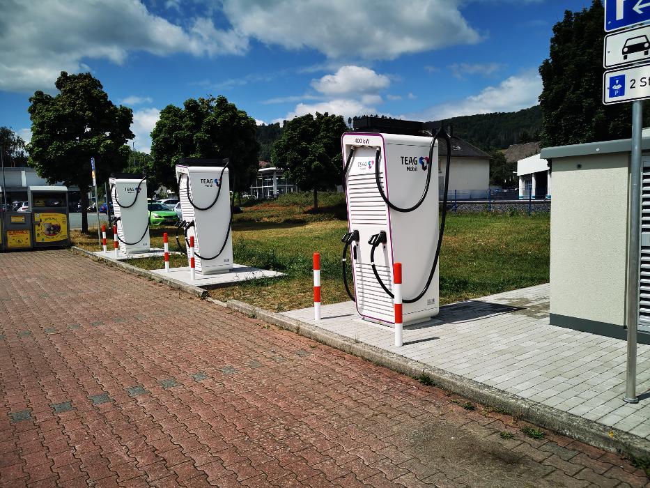 TEAG Mobil-Ladestation, In der Aue in Bad Laasphe