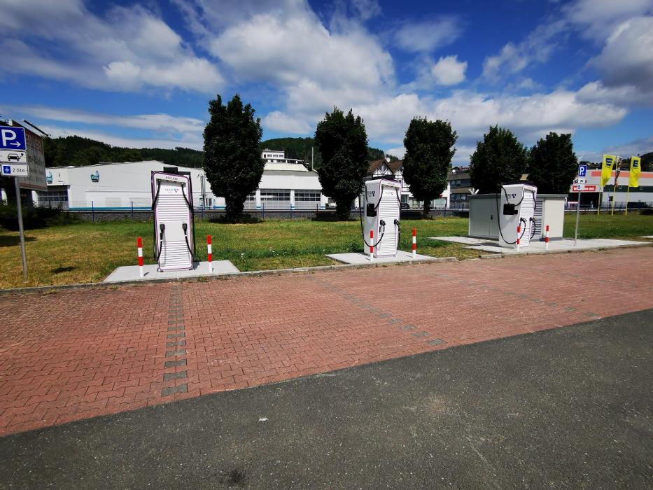 TEAG Mobil-Ladestation, In der Aue in Bad Laasphe