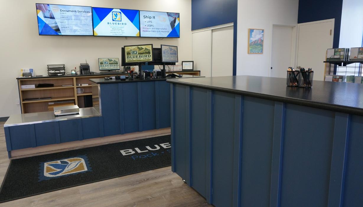 Blue Bird Pack And Ship Image