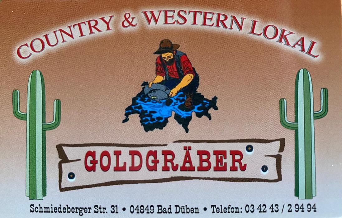 Country & Westernlokal Goldgräber in Bad Düben - Logo