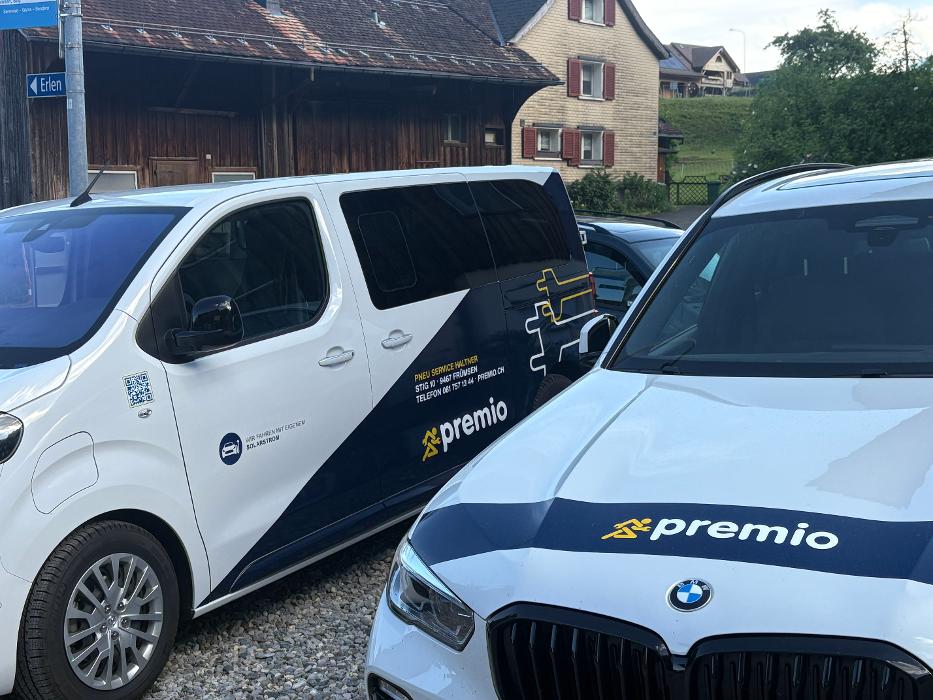 Pneu Service Haltner, Stig in Frümsen