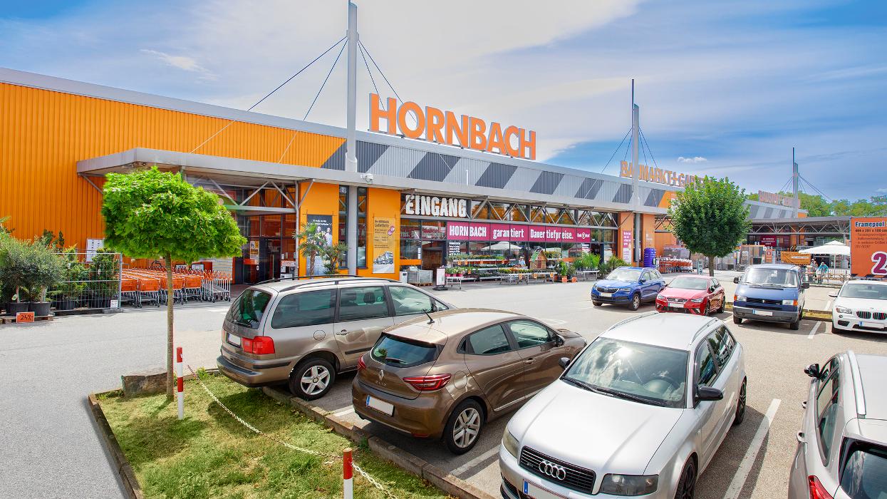 HORNBACH Krems, Gewerbeparkstraße in Krems an der Donau