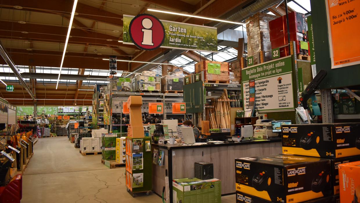 Gartencenter HORNBACH Biel/Bienne, Längfeldweg in Biel