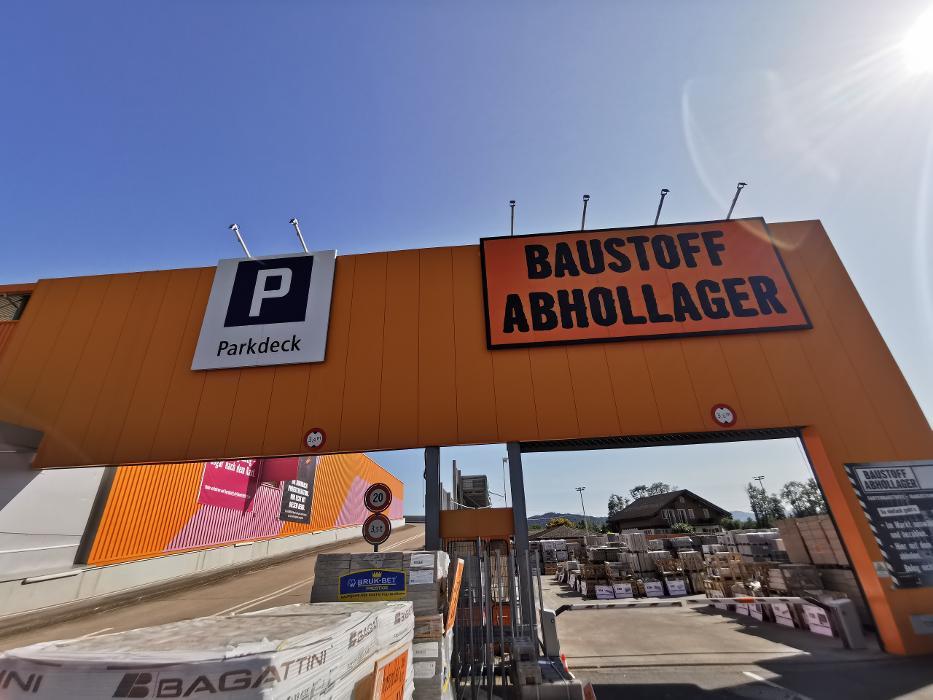 Baustoffe HORNBACH Galgenen, Kantonsstrasse in Galgenen