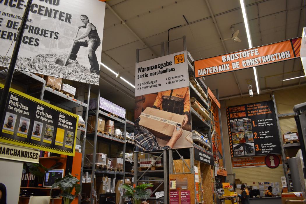 Baustoffe HORNBACH Biel/Bienne, Längfeldweg in Biel