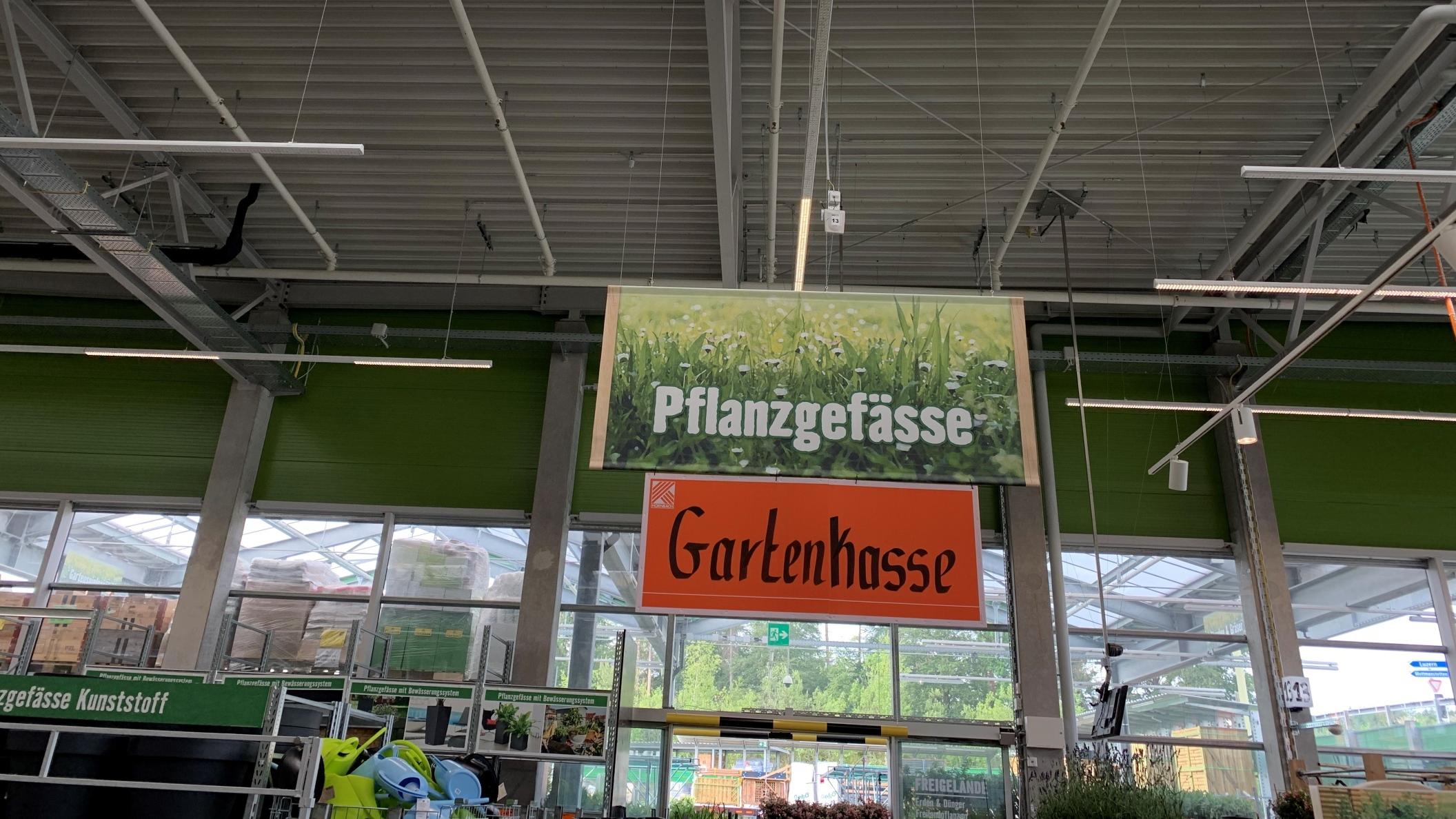 Gartencenter HORNBACH Affoltern am Albis, Obfelderstrasse in Affoltern am Albis