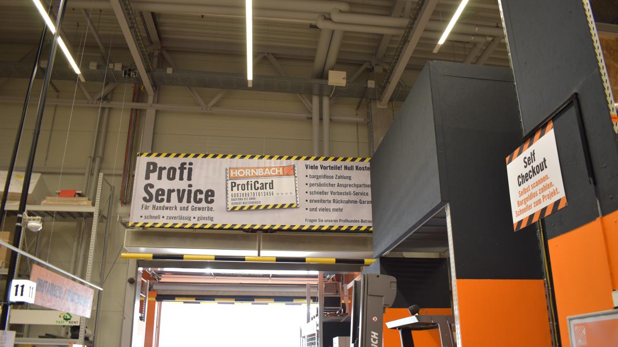 Baustoffe HORNBACH Affoltern am Albis, Obfelderstrasse in Affoltern am Albis