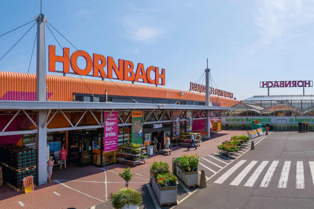 HORNBACH Niederzier b. Düren, Industriestraße in Niederzier