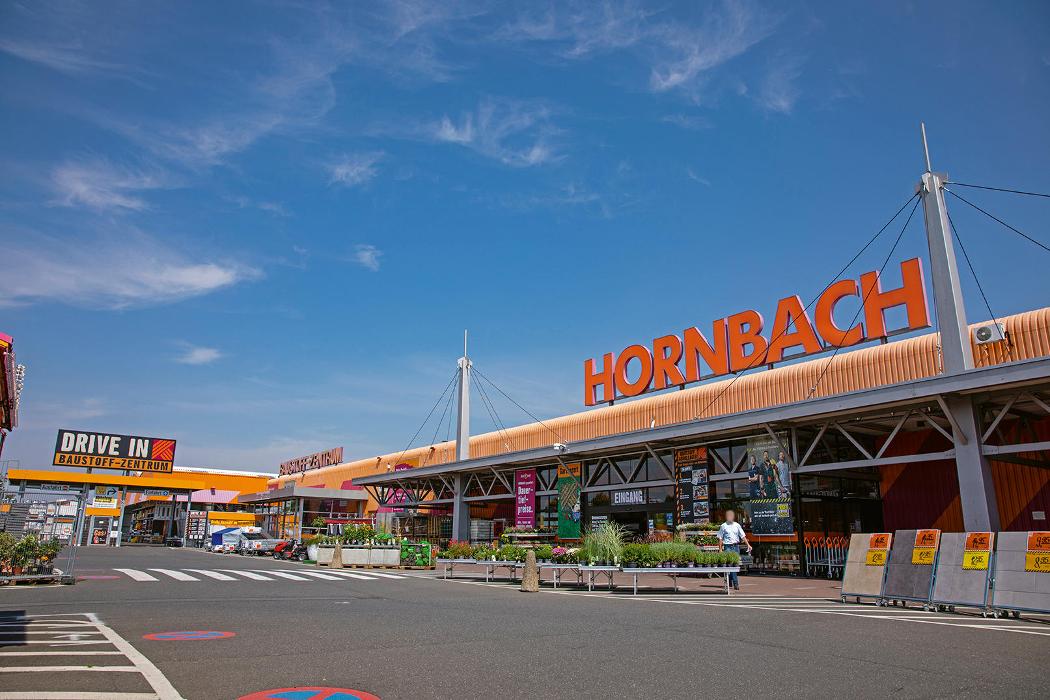 HORNBACH Niederzier b. Düren, Industriestraße in Niederzier