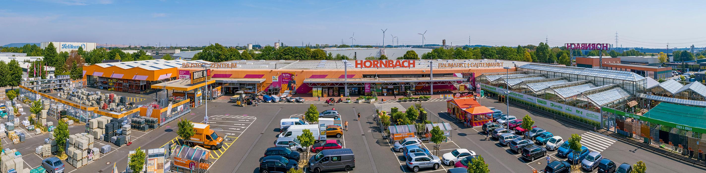 HORNBACH Niederzier b. Düren, Industriestraße in Niederzier