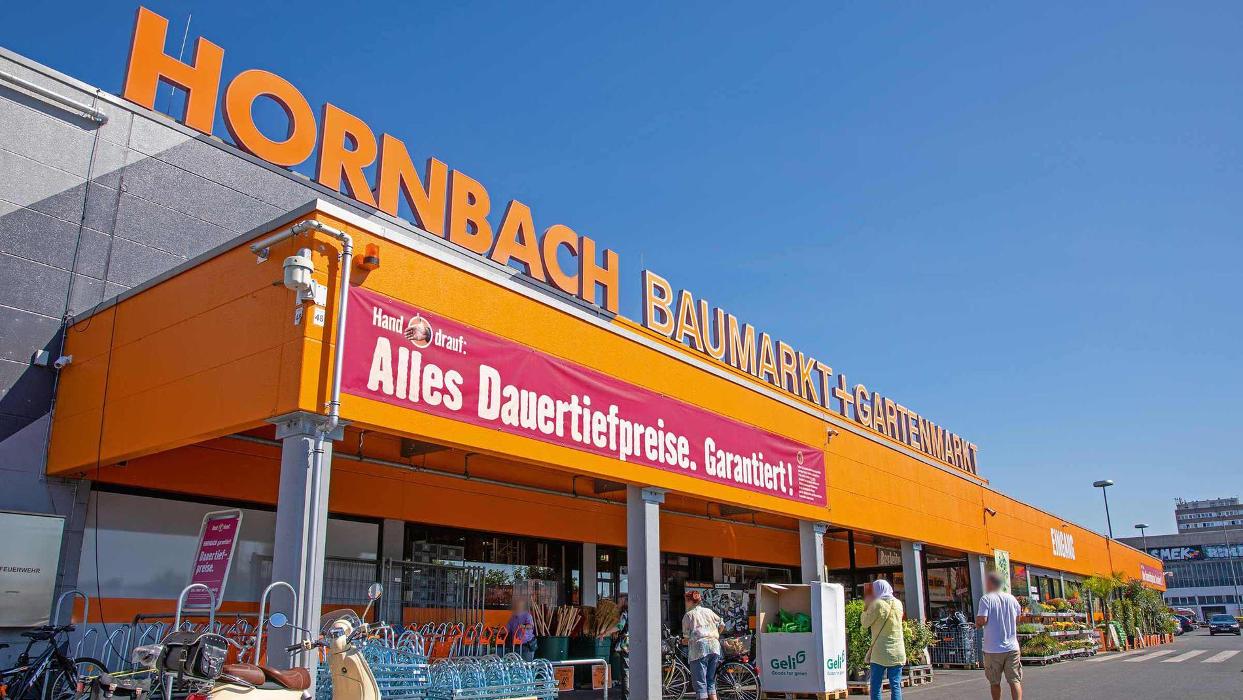 HORNBACH Frankfurt, Hanauer Landstraße in Frankfurt am Main