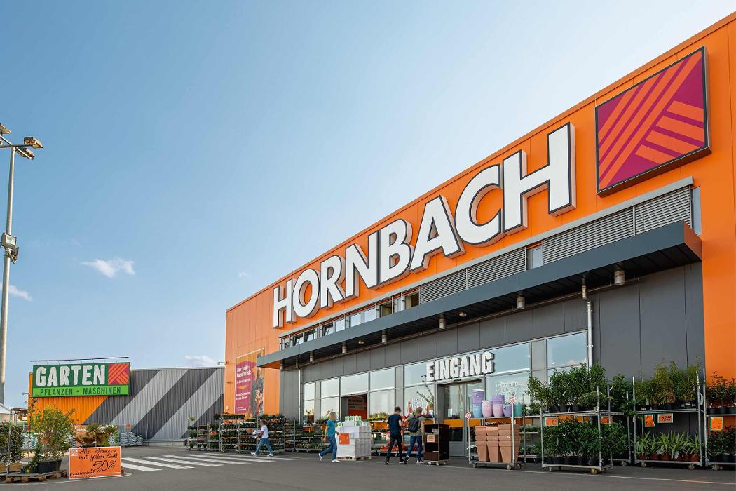 HORNBACH Halle, Delitzscher Straße in Halle (Saale)