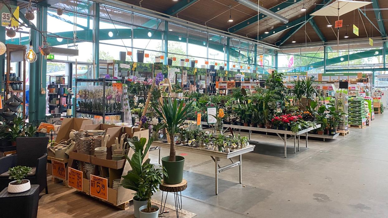 HORNBACH Gartencenter Erlangen, Zum Hutacker in Erlangen