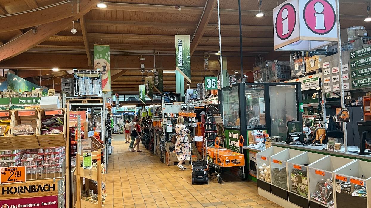 HORNBACH Gartencenter Potsdam, Am Friedrichspark in Potsdam