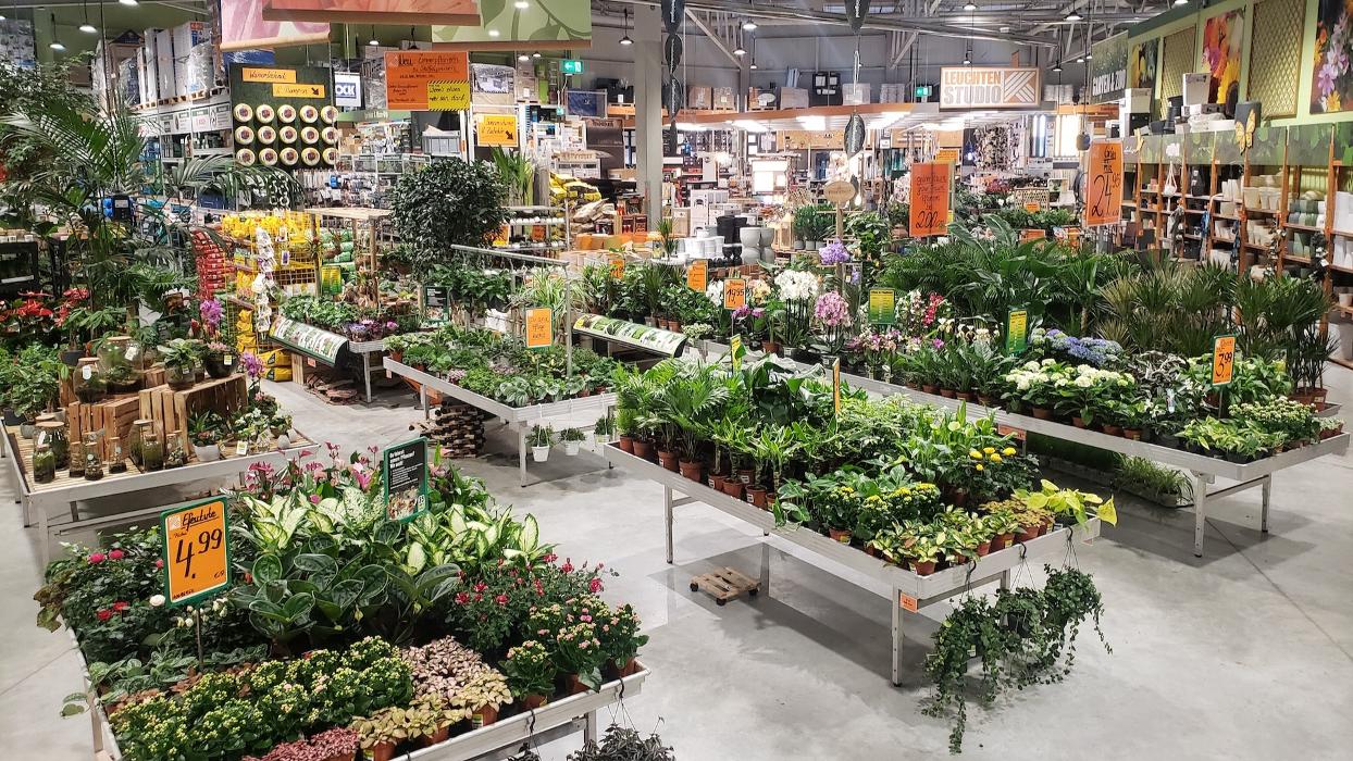 HORNBACH Gartencenter Lübeck, Dänischburger Landstraße in Lübeck