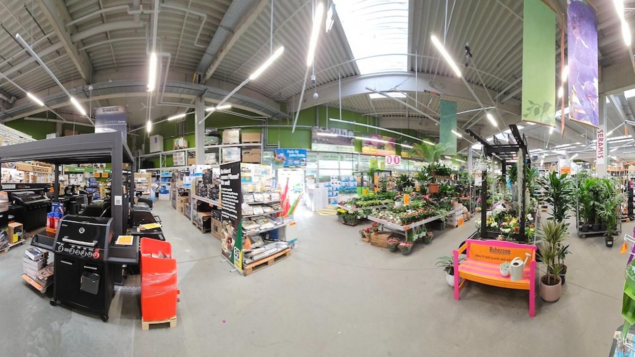 HORNBACH Gartencenter Halle, Delitzscher Straße in Halle (Saale)
