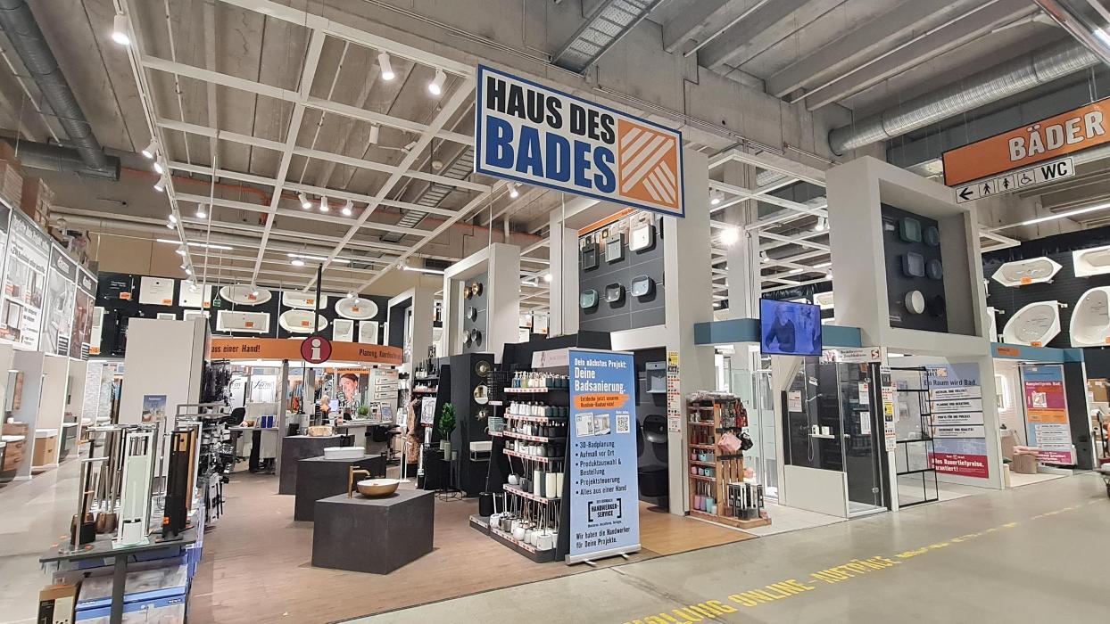 HORNBACH Haus des Bades Darmstadt, Otto-Röhm-Straße in Darmstadt
