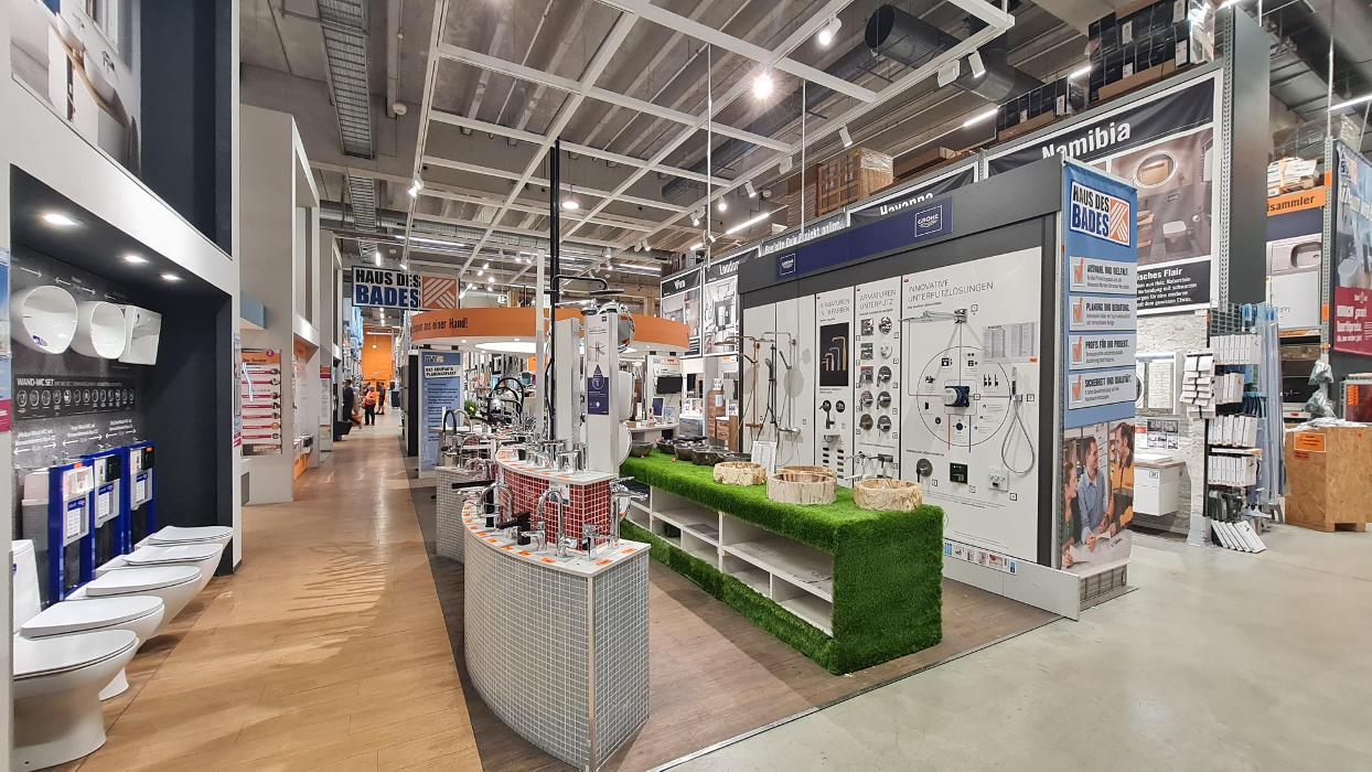 HORNBACH Haus des Bades Darmstadt, Otto-Röhm-Straße in Darmstadt