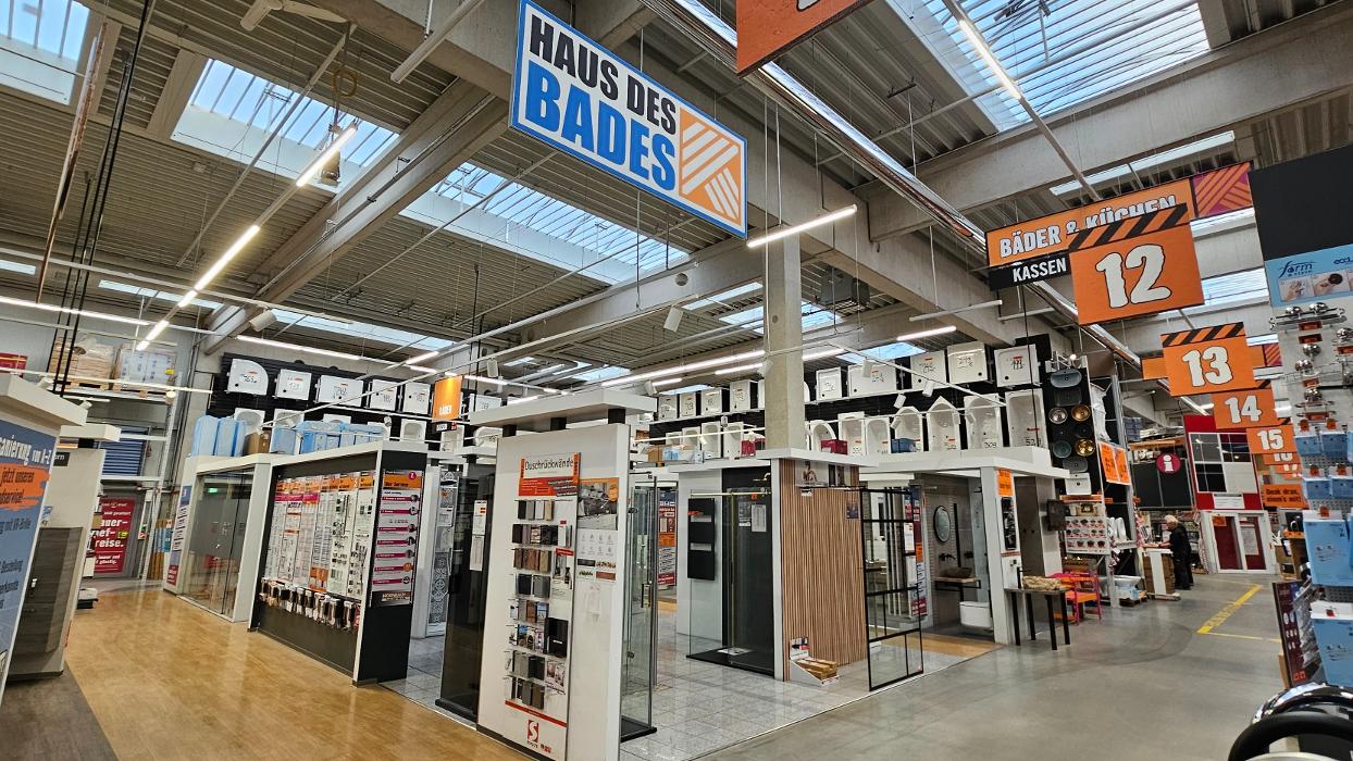 HORNBACH Haus des Bades Halle, Delitzscher Straße in Halle (Saale)