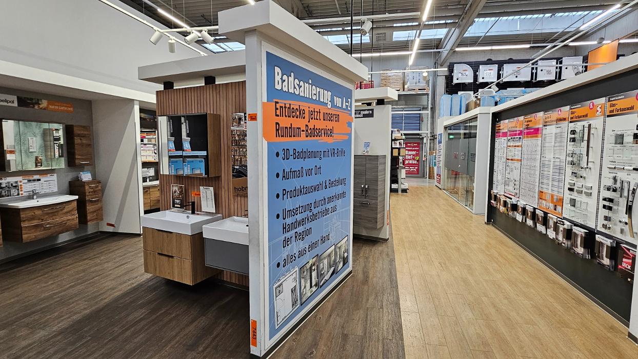 HORNBACH Haus des Bades Halle, Delitzscher Straße in Halle (Saale)