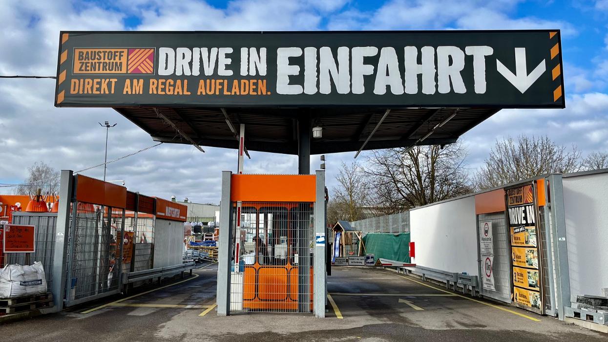 HORNBACH Drive In Neu-Ulm, Finninger Straße in Neu-Ulm
