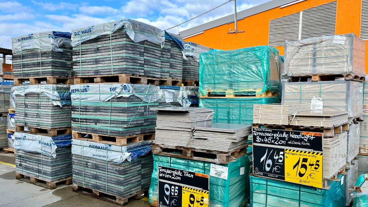 HORNBACH Drive In Neu-Ulm, Finninger Straße in Neu-Ulm