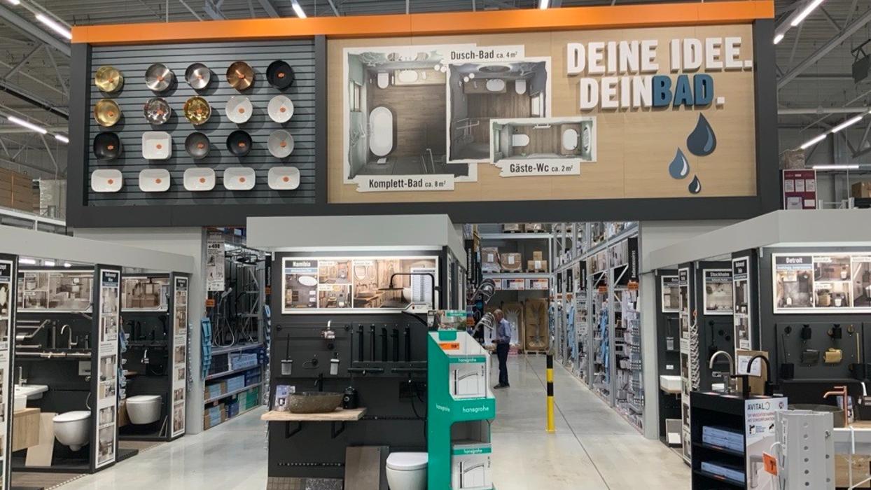 HORNBACH Badausstellung Duisburg-Wanheimerort, Düsseldorfer Straße in Duisburg