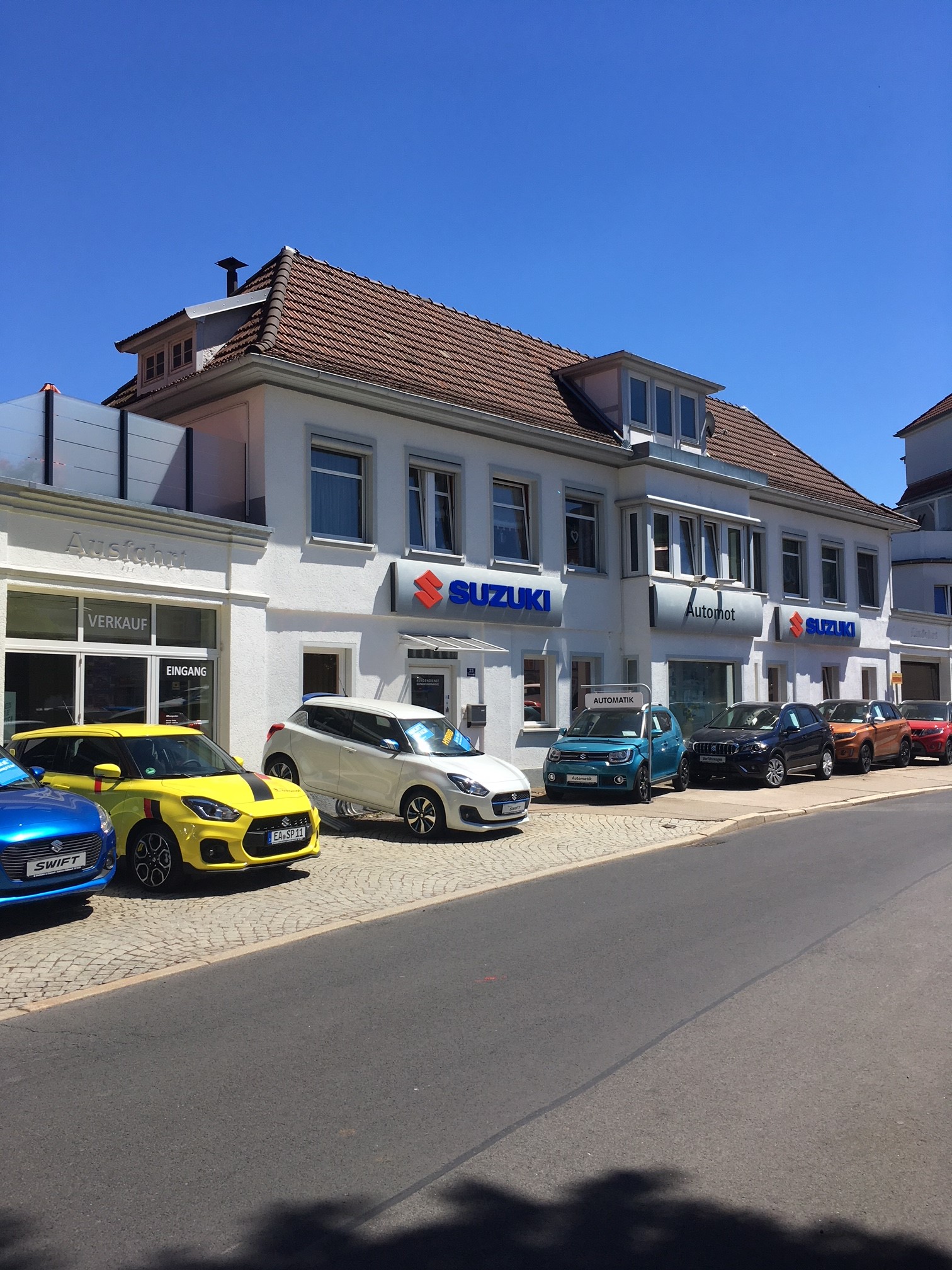 Autohaus Automot GmbH Suzuki und Ssang Yong Vertragshändler in Eisenach