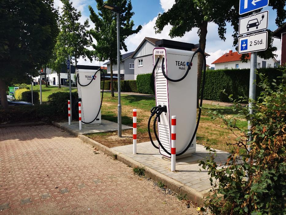 TEAG Mobil-Ladestation, Rostocker Straße in Baunatal
