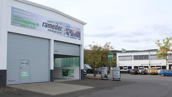 Rameder Montagepoint Frankfurt-Rosbach, Raiffeisenstraße in Rosbach vor der Höhe