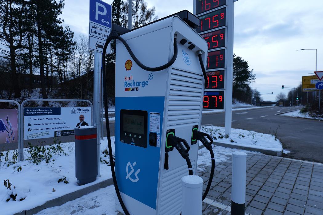 Shell Recharge Charging Station, Wieselsbergstraße in Villingen-Schwenningen