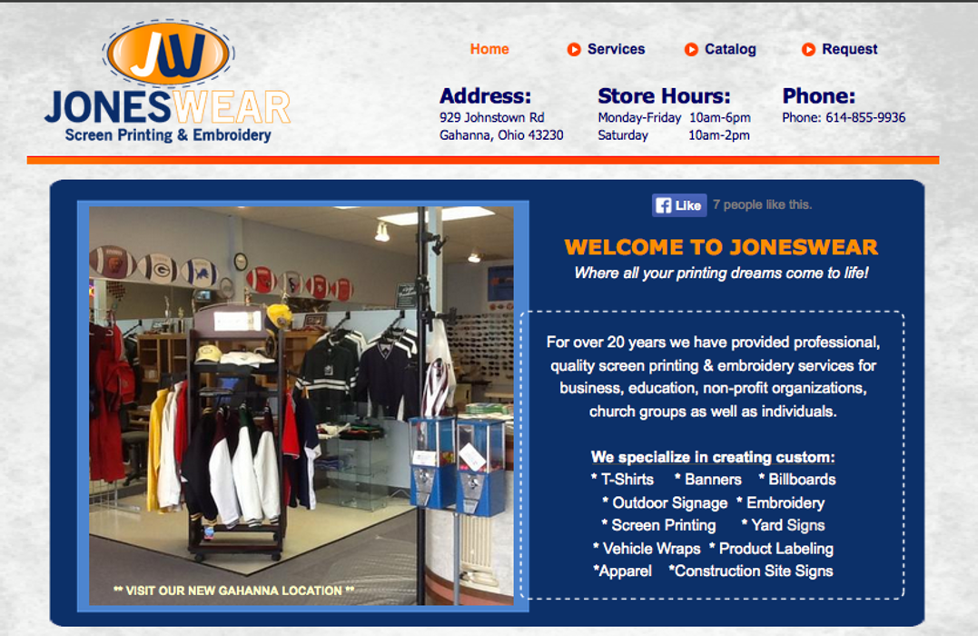 Jones wear Screen Printing and Embroidery - Gahanna, OH
