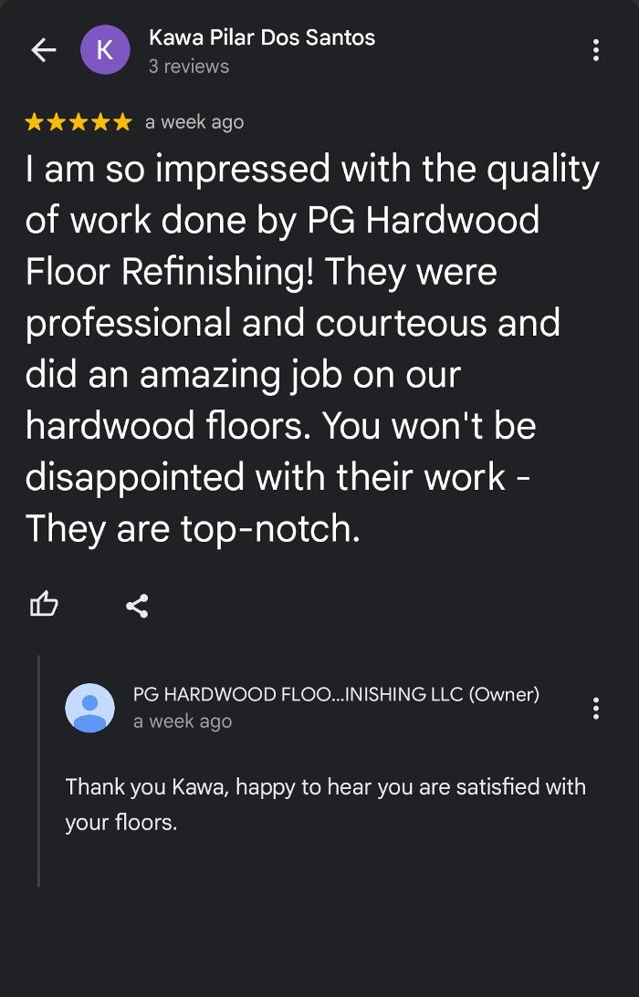 PG Hardwood Floor Refinishing LLC - Lorain, OH