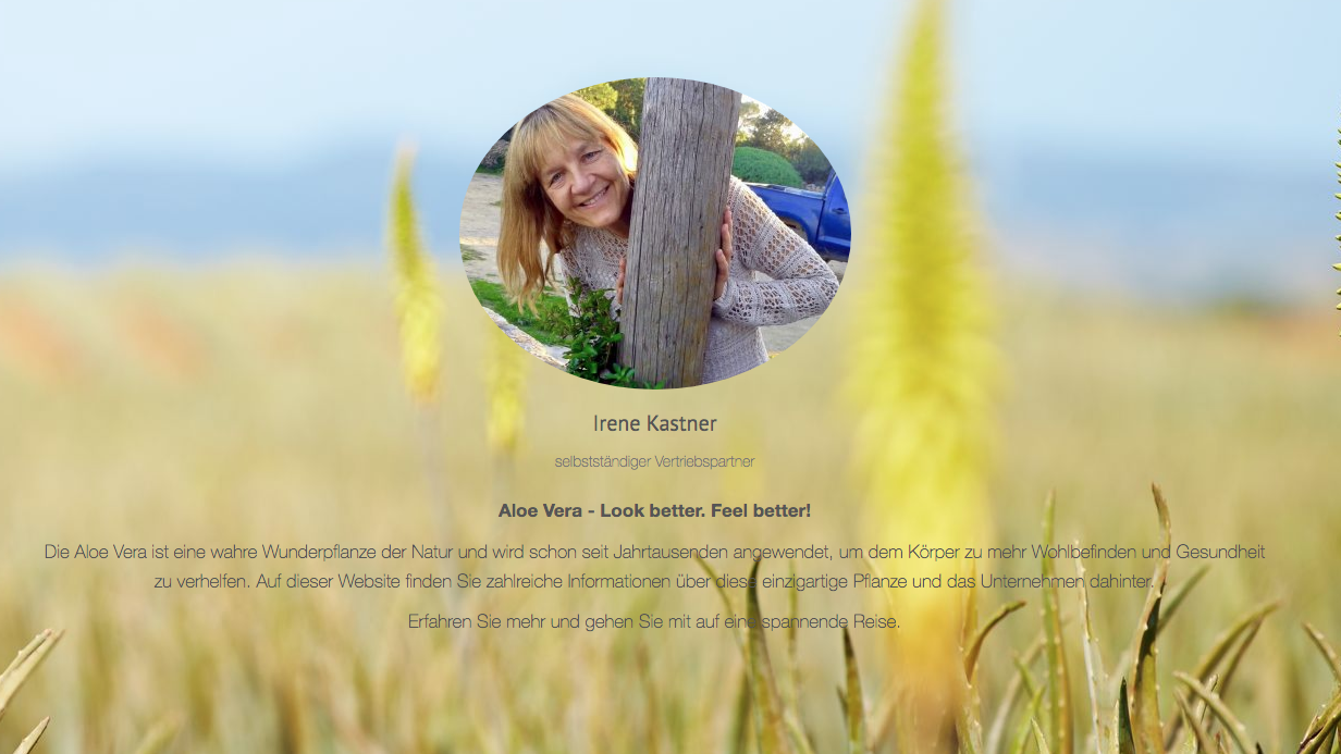 Forever Living Distributor Irene Kastner, Am Steinknock in Bamberg