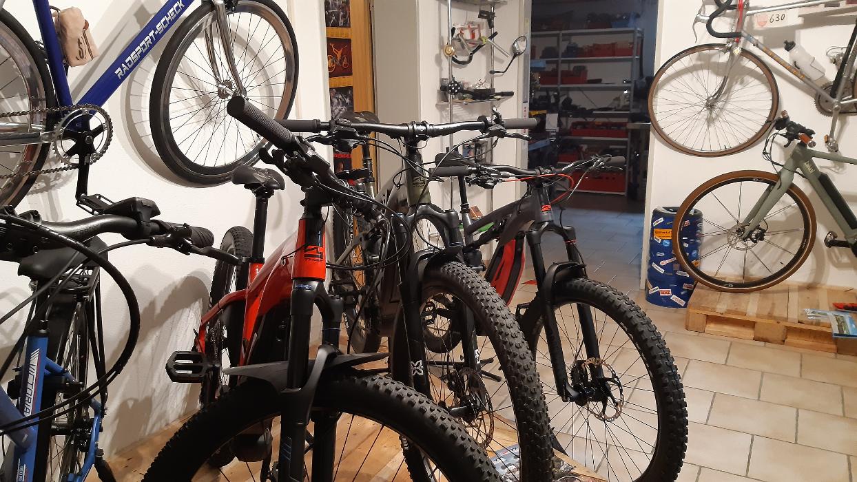 Radsport Scheck, Am Wall in Erbach