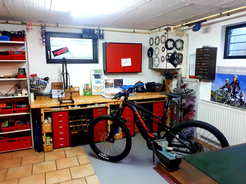 Radsport Scheck, Am Wall in Erbach