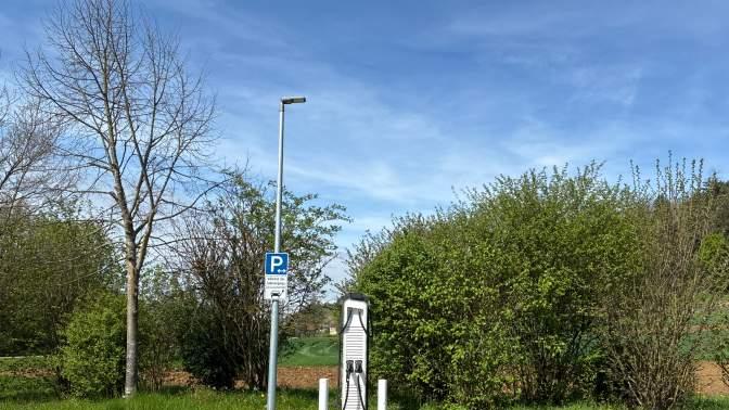 Shell Recharge Charging Station, Am Giesenbach in Lahr-Reichenbach