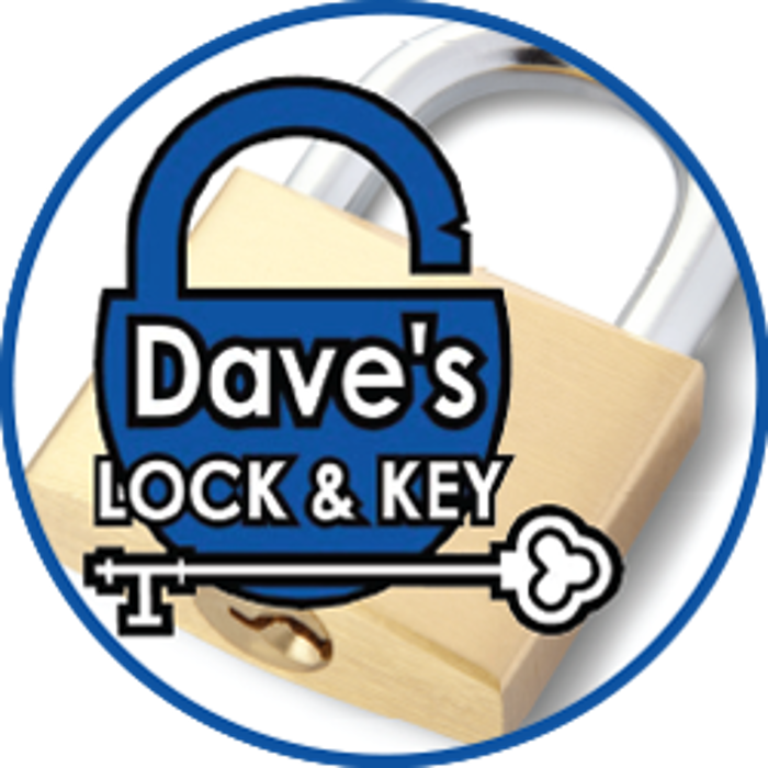 Dave's Lock &amp; Key Logo