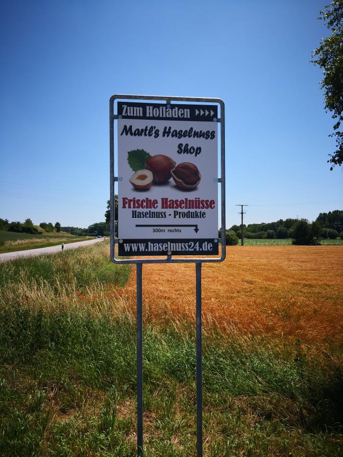 Martls Haselnuss Shop GbR, Urtelweg in Moosinning