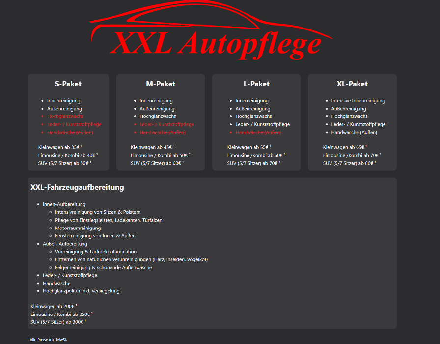 XXL Autopflege, Hochfeldstraße in Duisburg