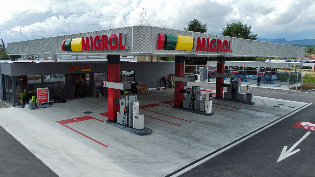 Migrol Service, Oltnerstrasse in Gretzenbach