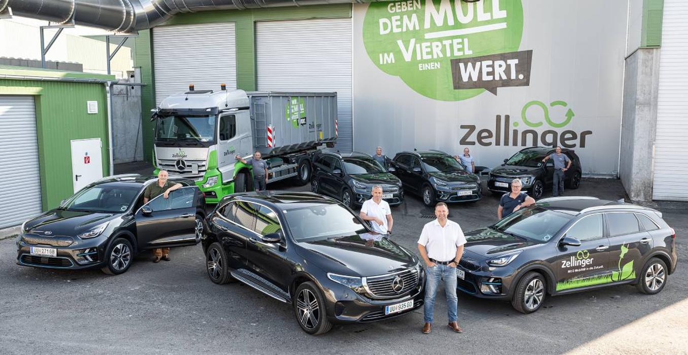 Zellinger Abfallwirtschaft, Raiffeisenplatz in Walding