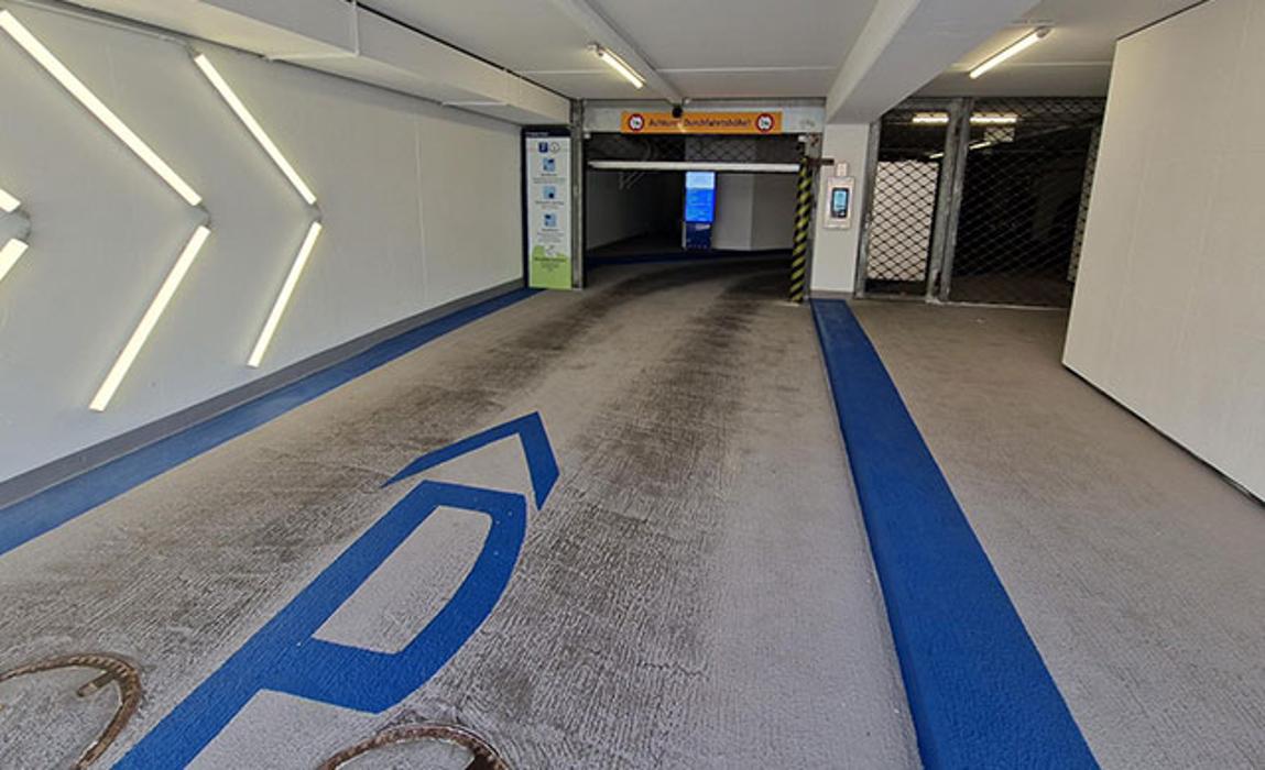 DB BahnPark Parkhaus Bundesallee P1, Bundesallee in Wuppertal